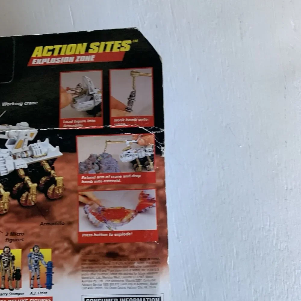 Mattel Hot Wheels Armageddon Movie 1997 Action Sites Explosion Zone #19417 Rare